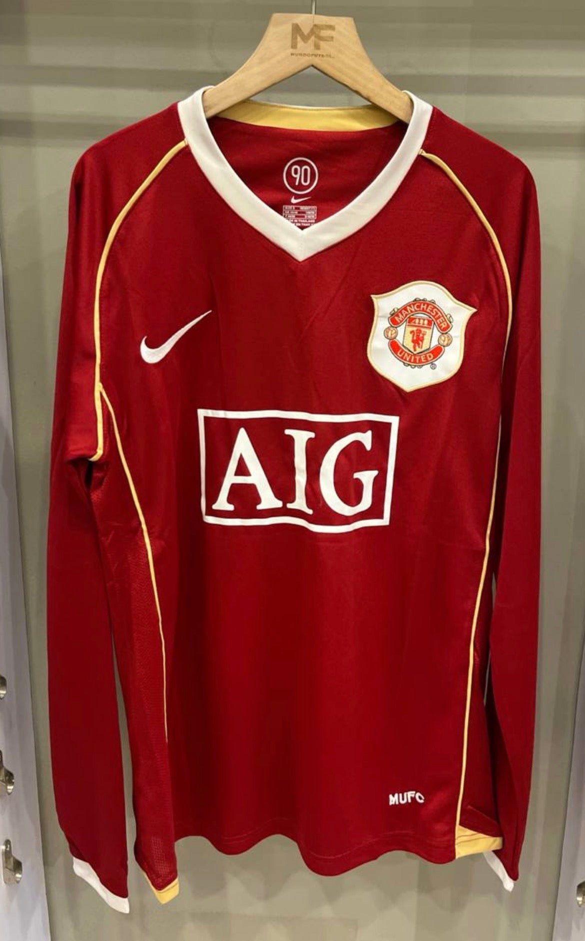MANCHESTER UNITED 06/07 MANGA LARGA
