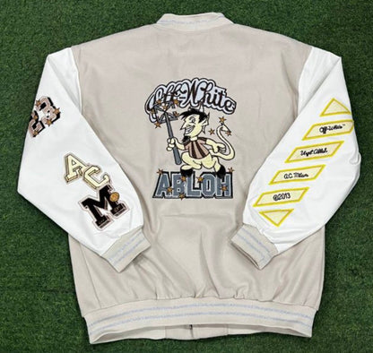 AC MILAN BOMBER OFF WHITE BLANCO