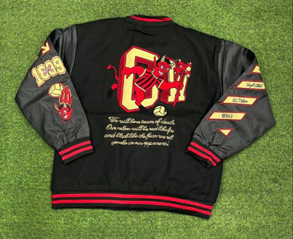 AC MILAN BOMBER OFF WHITE NEGRO